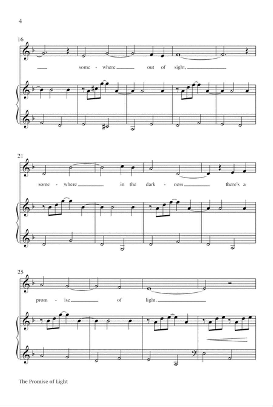 The Promise of Light 4-Part scores gallery preview page 10