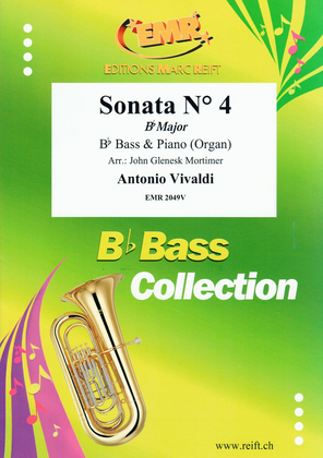 Book cover for Sonata No. 4 in Bb Major
