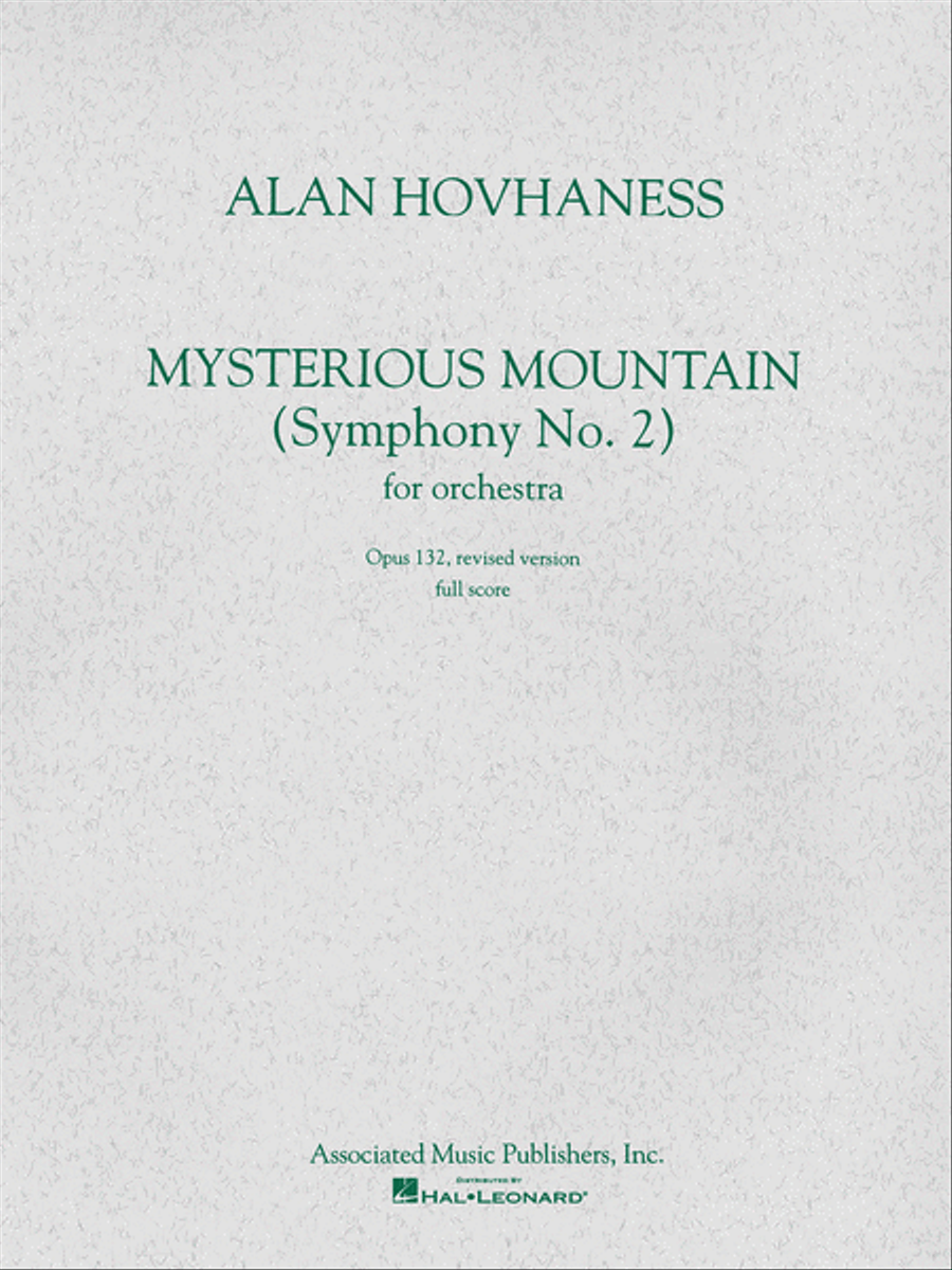 Mysterious Mountain Orchestra scores gallery preview page 1