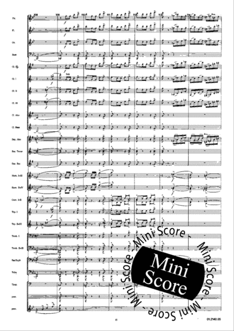 European Opening European Opening Concert Band scores gallery preview page 21