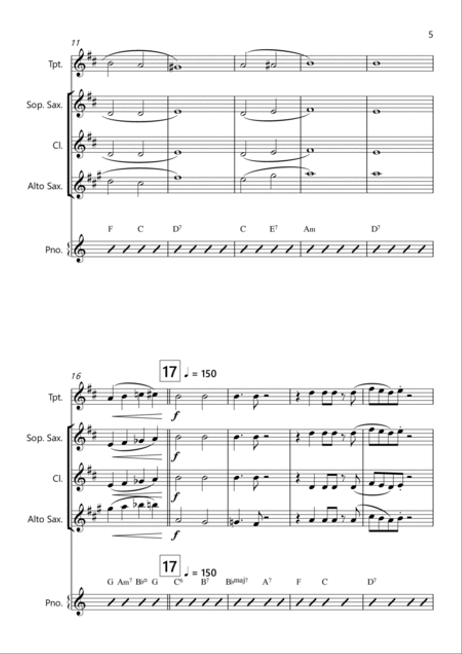 Almost There - Score Only Small Ensemble scores gallery preview page 5