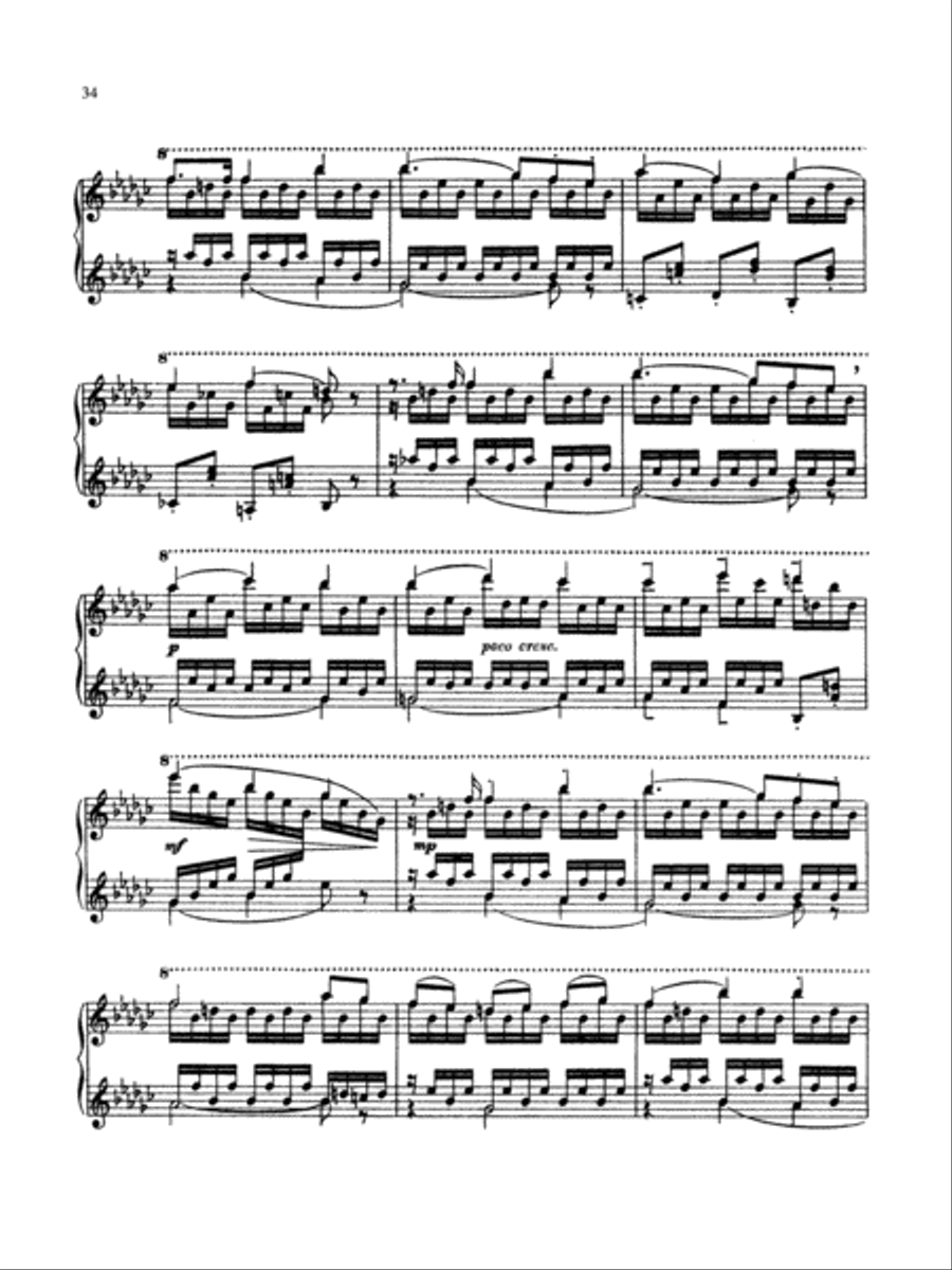 Sibelius: Ten Pieces, Op. 58 Piano Solo scores gallery preview page 2