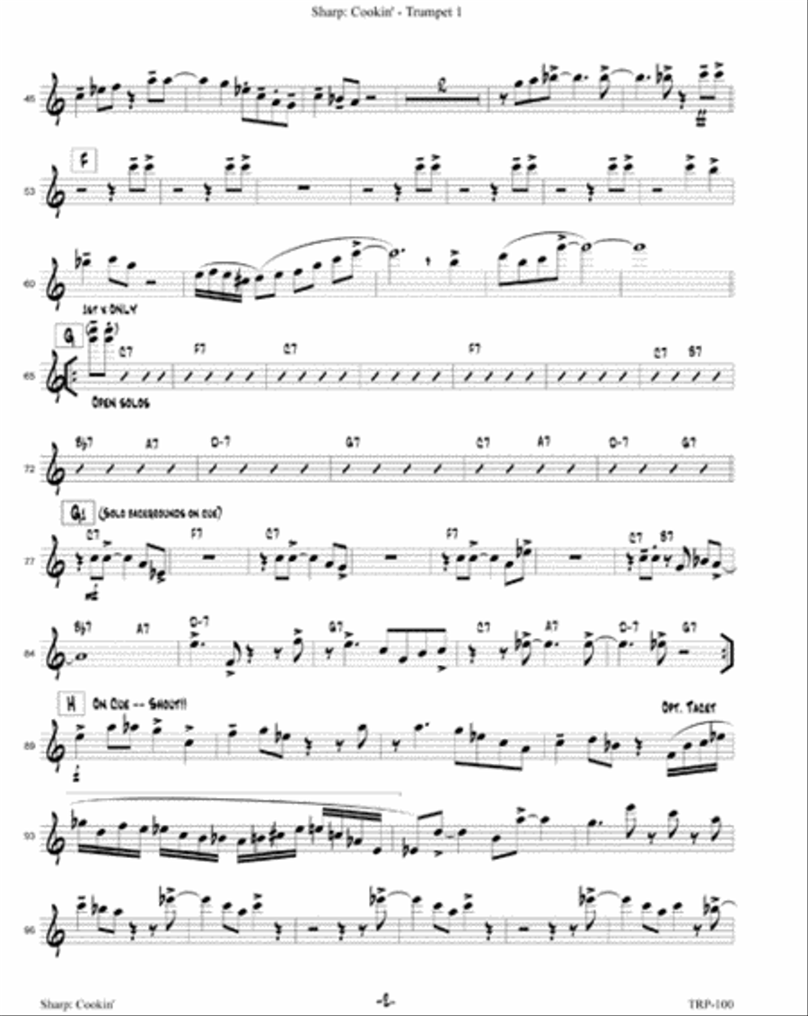 Cookin' Small Ensemble scores gallery preview page 7