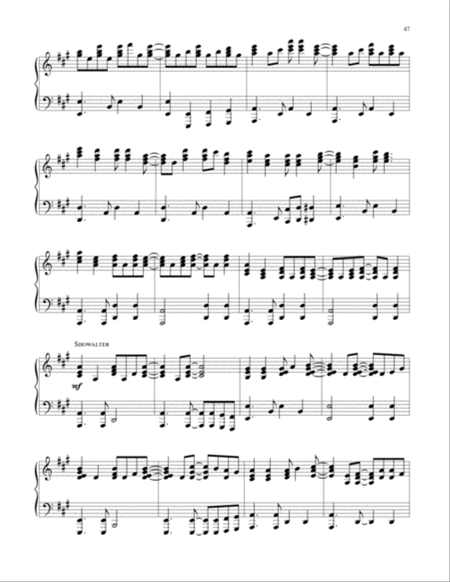 Piano Weavings Volume 2 Piano Solo scores gallery preview page 48