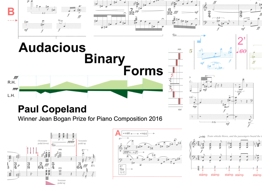 Audacious Binary Forms for Pianist (one or two pianos) image number null