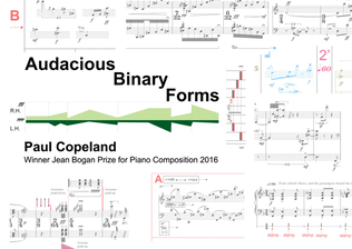 Audacious Binary Forms for Pianist (one or two pianos)