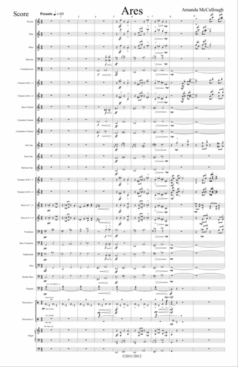 Ares Concert Band scores gallery preview page 5