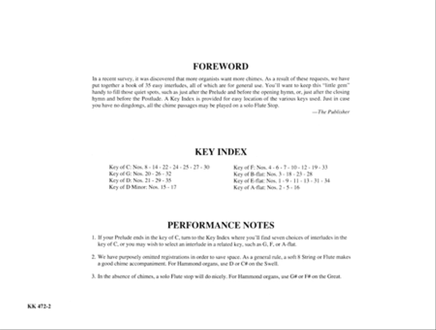 Chime Interludes Organ scores gallery preview page 2