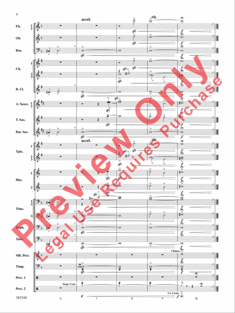 Band-O-Ween Concert Band scores gallery preview page 5