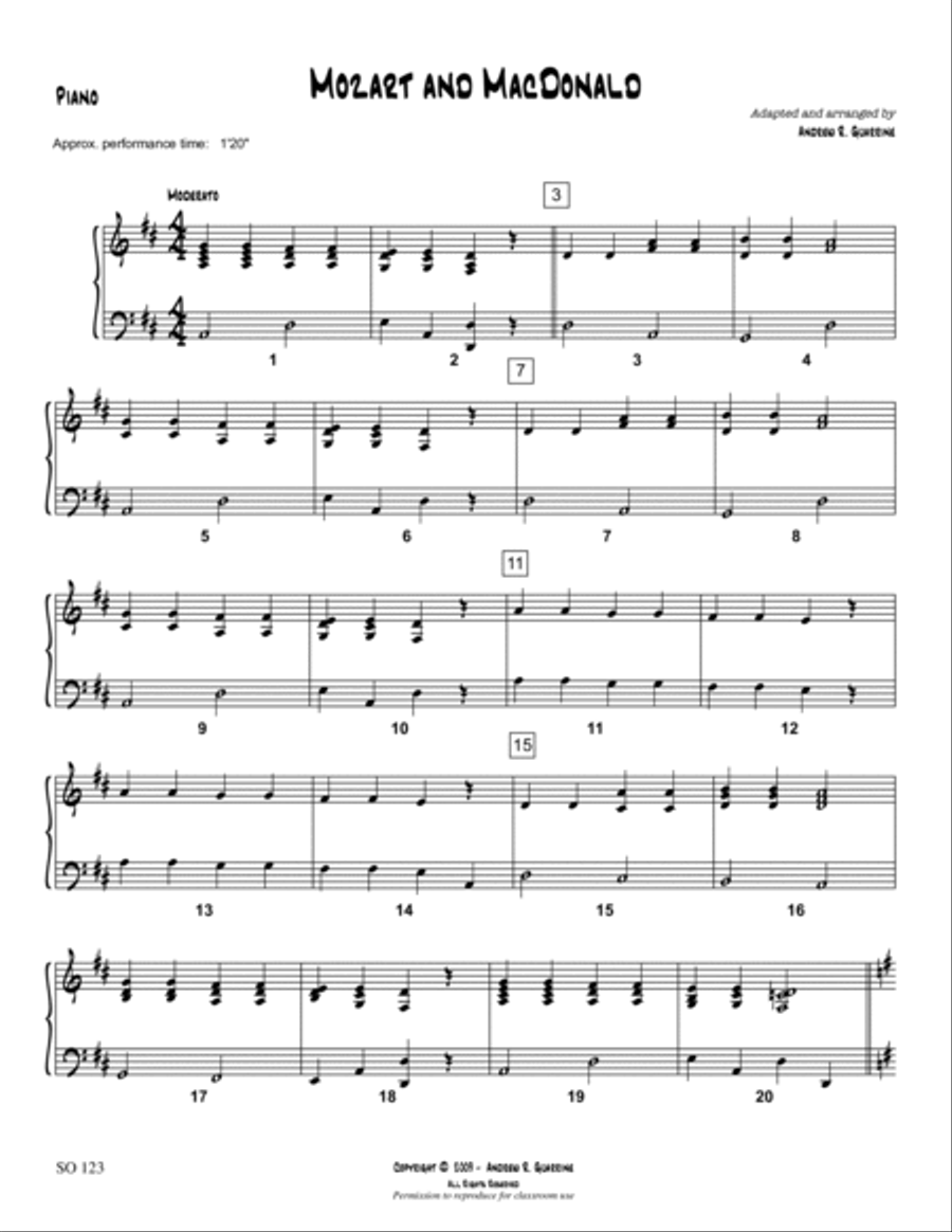 Mozart and McDonald String Orchestra scores gallery preview page 2