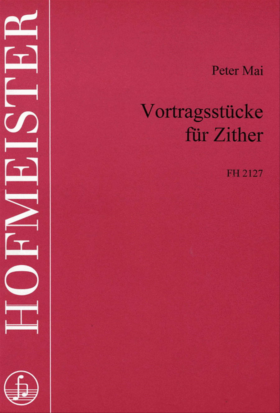 Vortragsstücke für Zither Zither scores gallery preview page 1