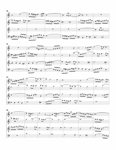 Fantasia and fugue, BWV 904 (arrangement for 4 recorders)