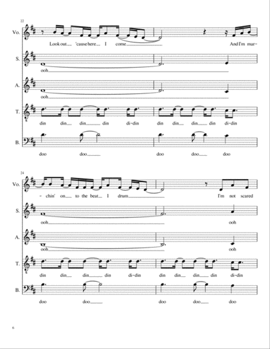 This Is Me This Is Me 4-Part scores gallery preview page 6