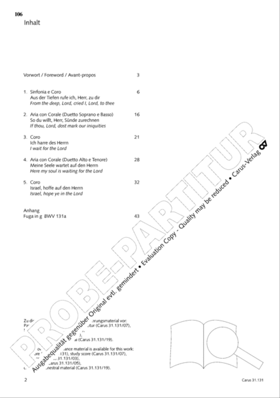 The Complete Sacred Vocal Works (Das geistliche Vokalwerk) Voice scores gallery preview page 107