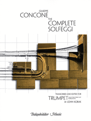 Book cover for The Complete Solfeggi for Trumpet