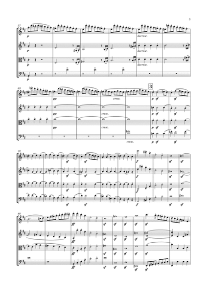 Beethoven - String Quartet No.3 in D major, Op.18 No.3