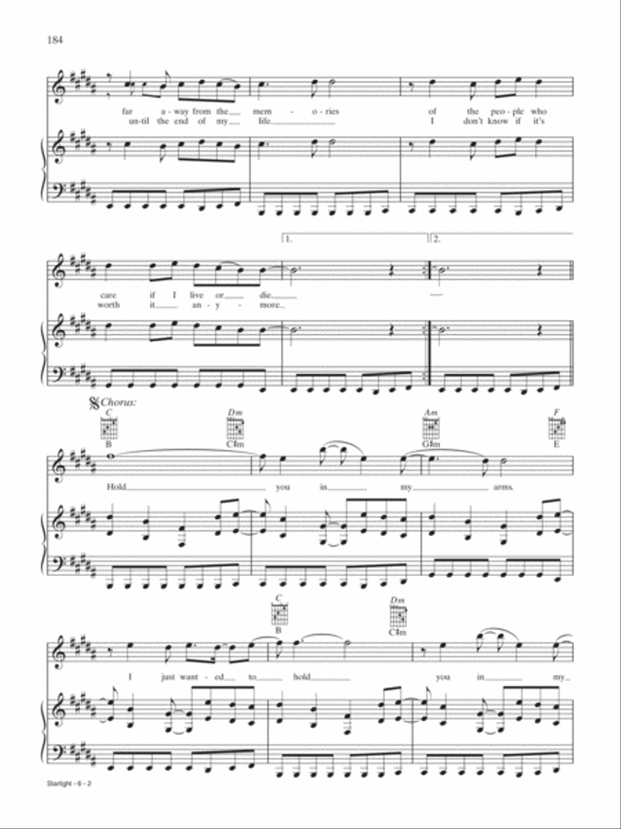Starlight Starlight Guitar Tablature scores gallery preview page 2