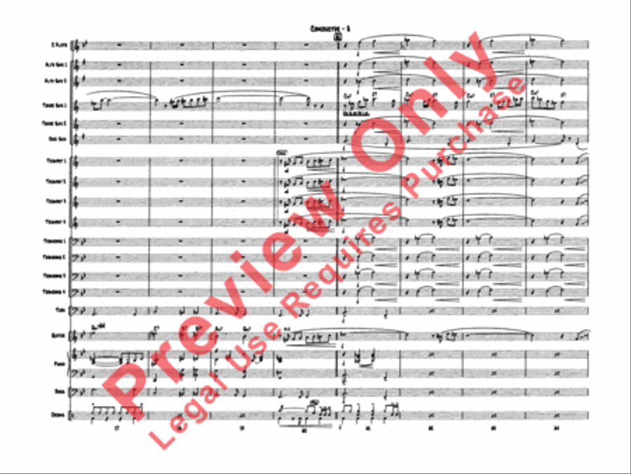 Channel One Suite Jazz Ensemble scores gallery preview page 11