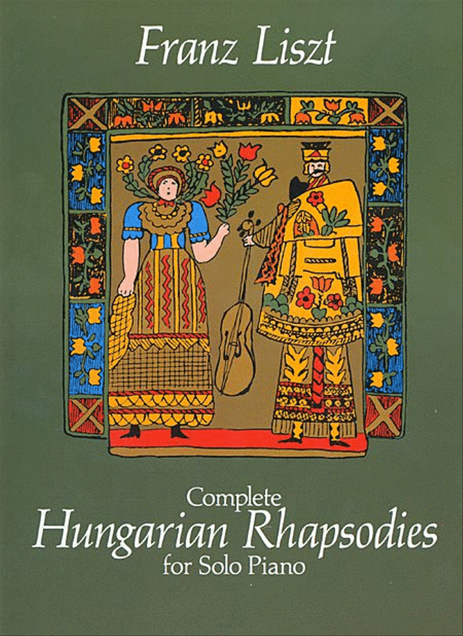 Complete Hungarian Rhapsodies for Solo Piano Piano Solo scores gallery preview page 1