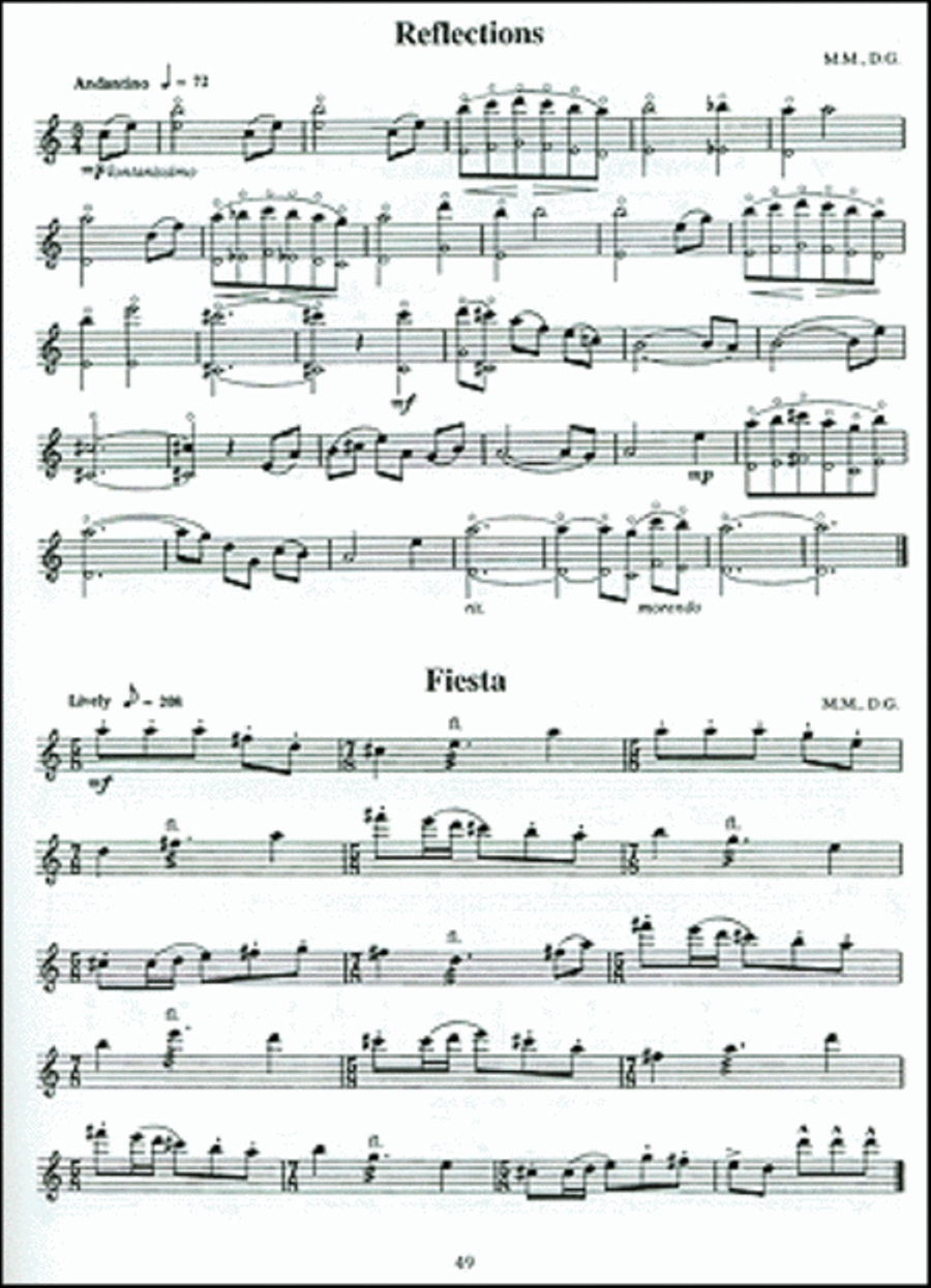 Flute Handbook Flute scores gallery preview page 4