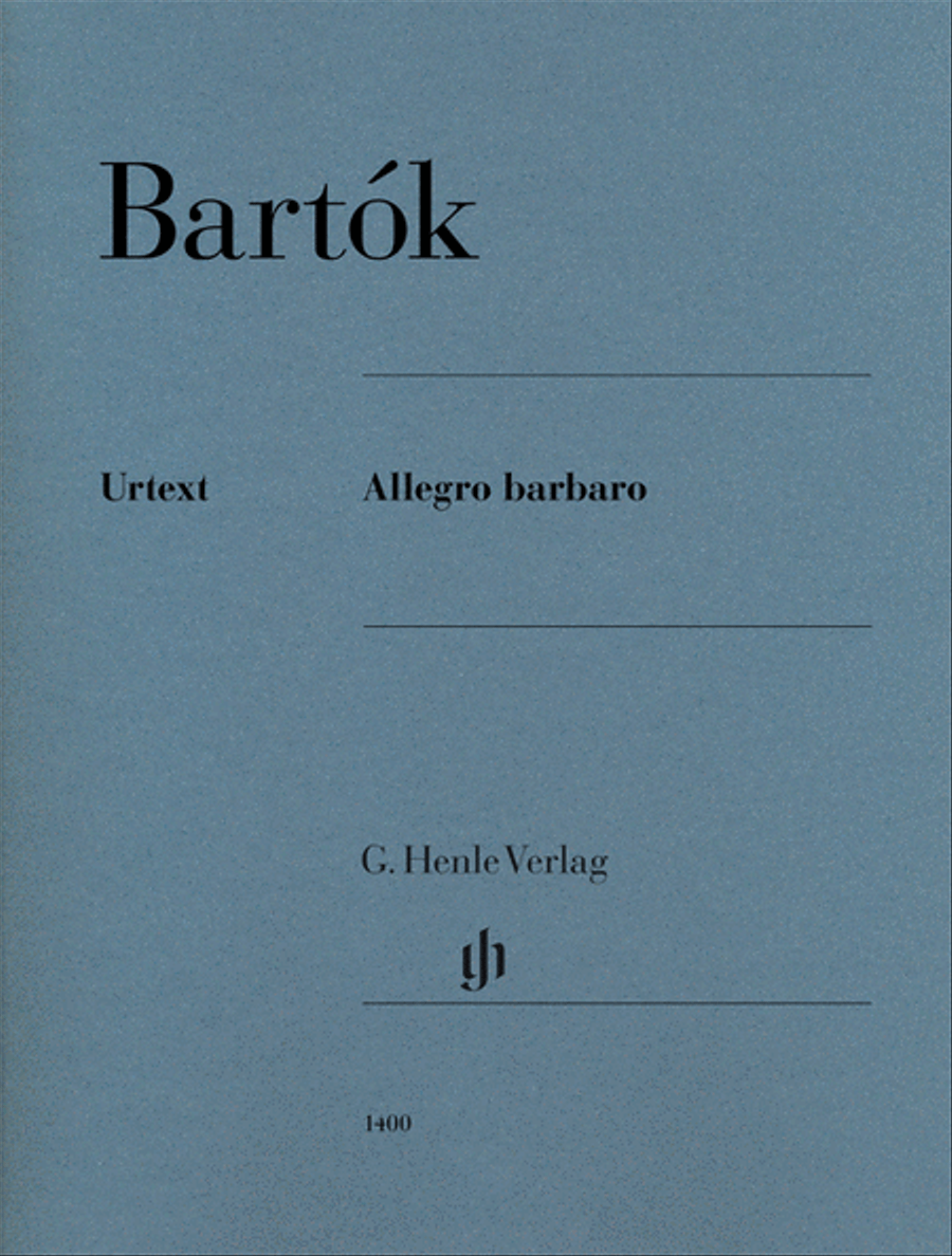 Allegro Barbaro Piano Solo scores gallery preview page 1