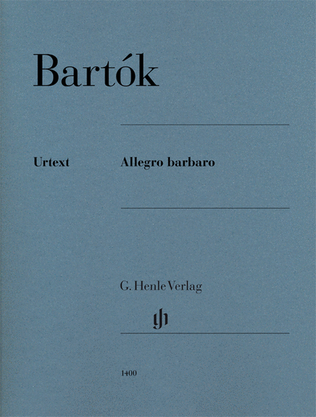 Book cover for Allegro Barbaro