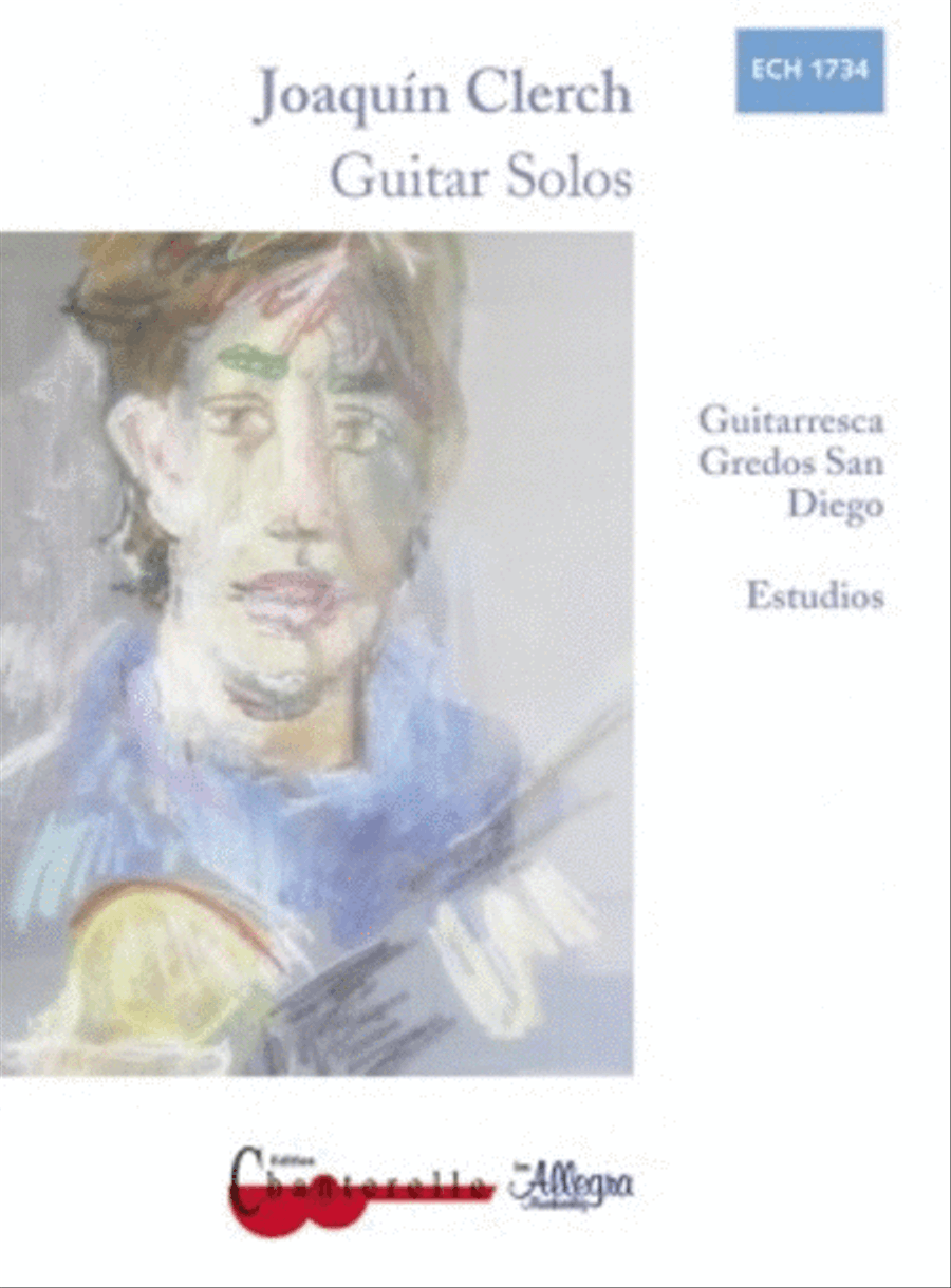 Guitarresca Gredos San Diego, Estudios Guitar scores gallery preview page 1