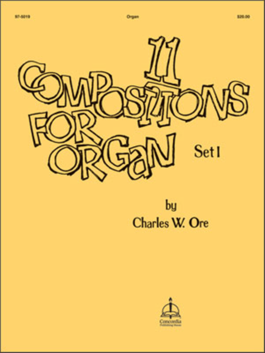 Eleven Compositions for Organ, Set I Organ scores gallery preview page 1