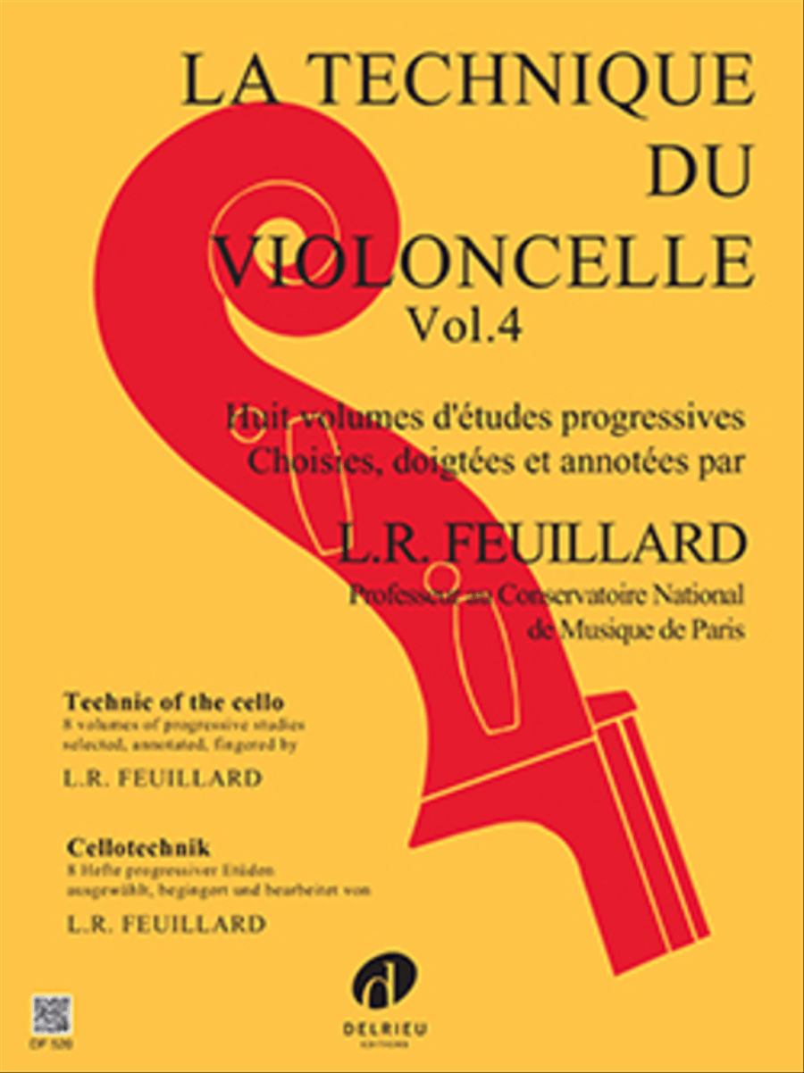 Technique du violoncelle - Volume 4 Cello scores gallery preview page 1