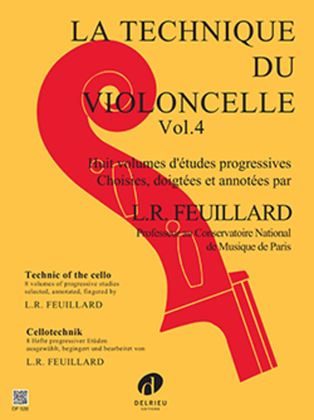 Book cover for Technique du violoncelle - Volume 4