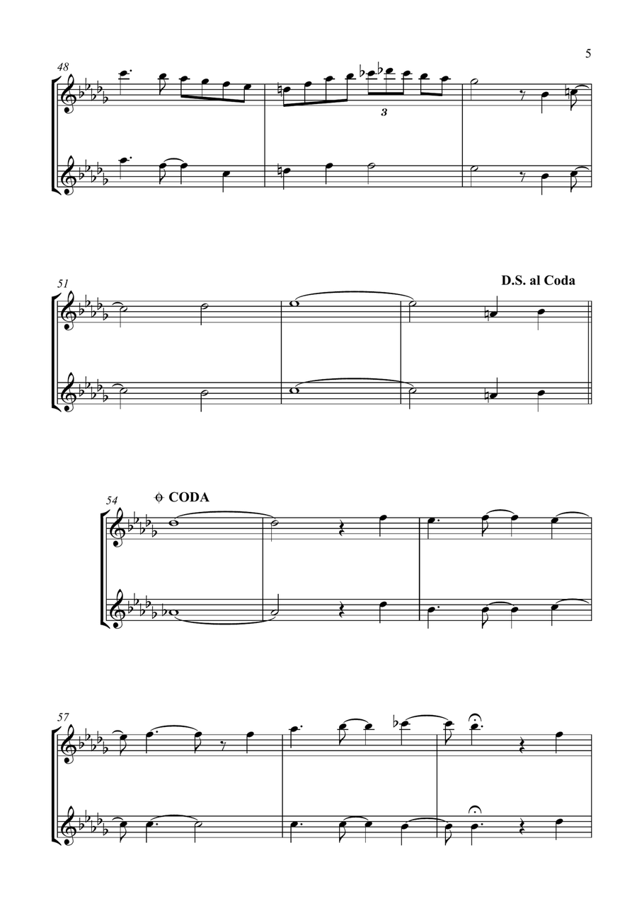 From The Start Flute Duet scores gallery preview page 5