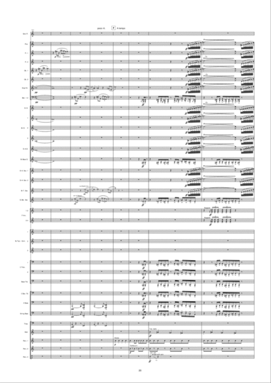 Night In Venice Concert Band scores gallery preview page 21