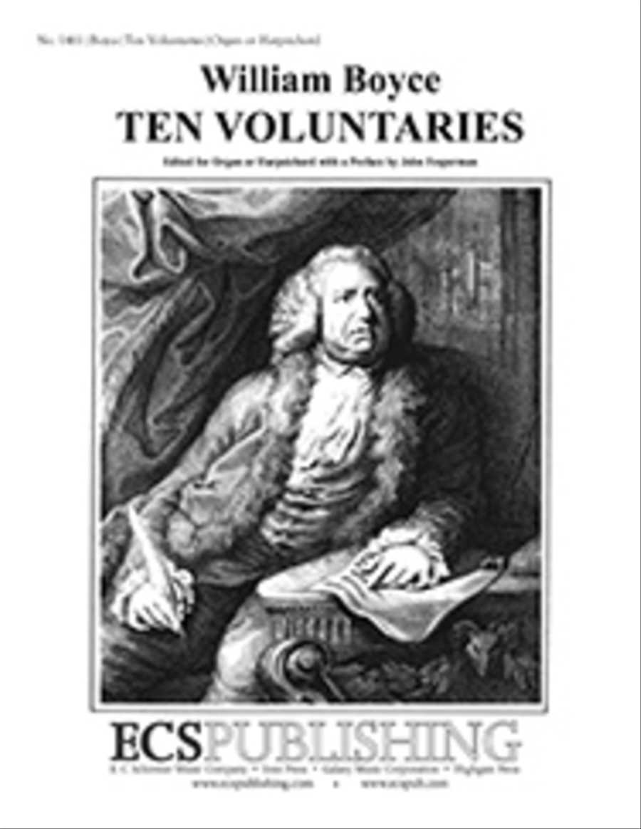 Ten Voluntaries Harpsichord scores gallery preview page 1