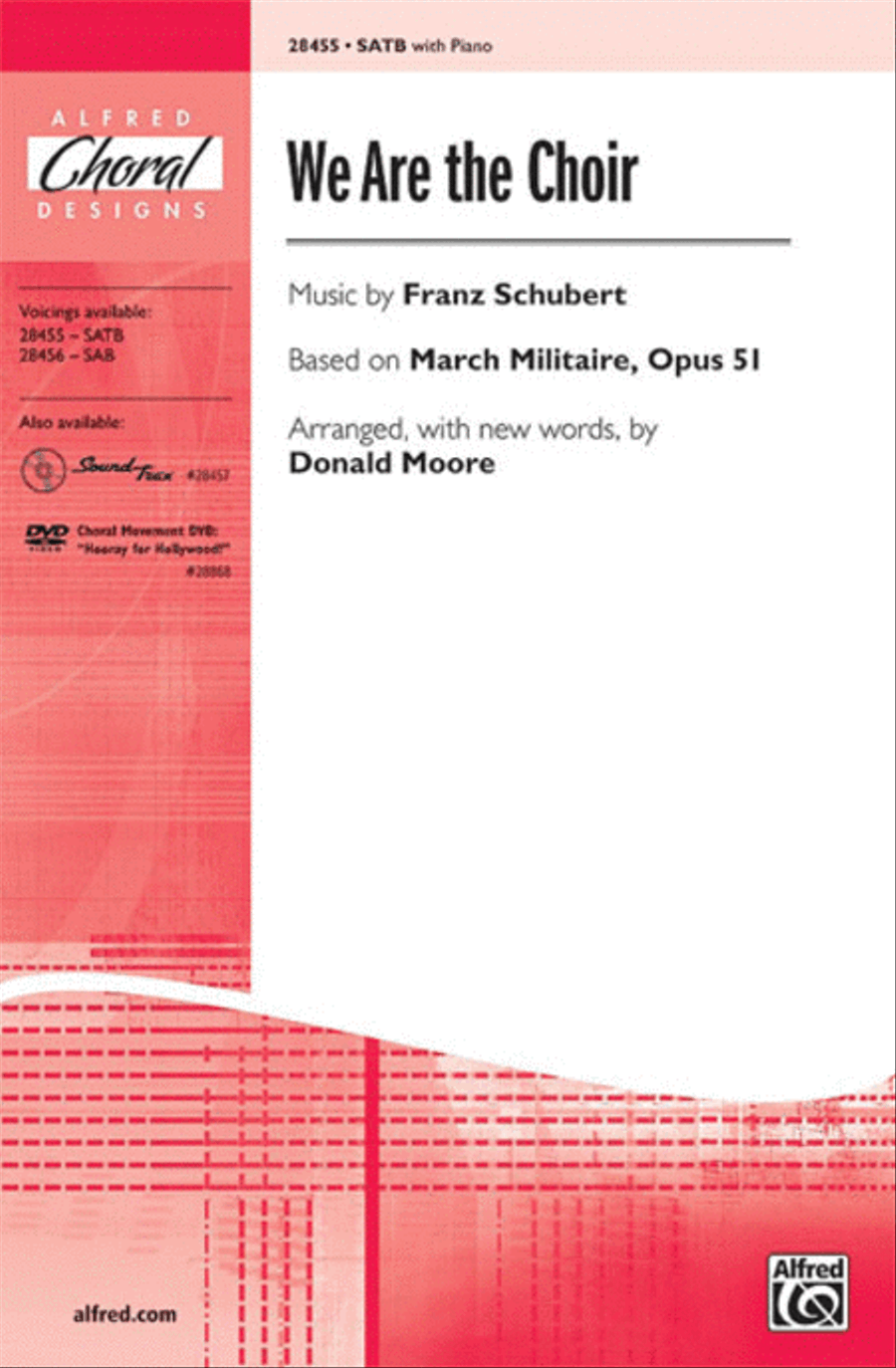 We Are the Choir We Are the Choir 4-Part scores gallery preview page 1