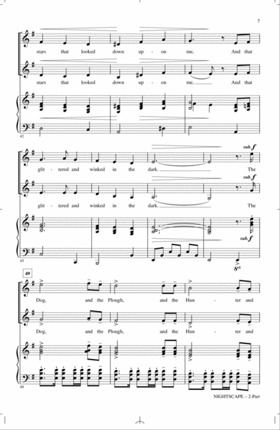 Nightscape 2-Part scores gallery preview page 5