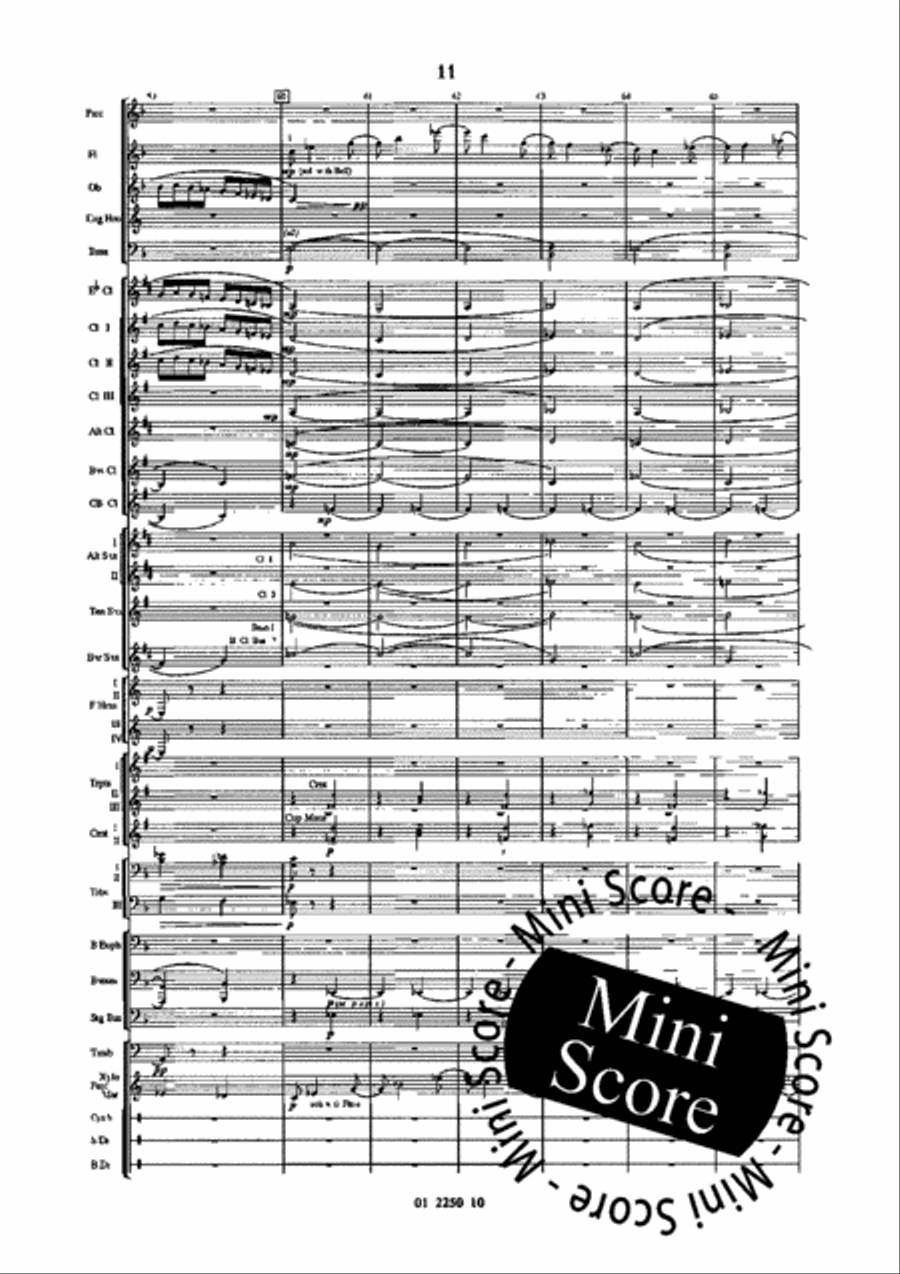 Evolutions Evolutions Concert Band scores gallery preview page 17