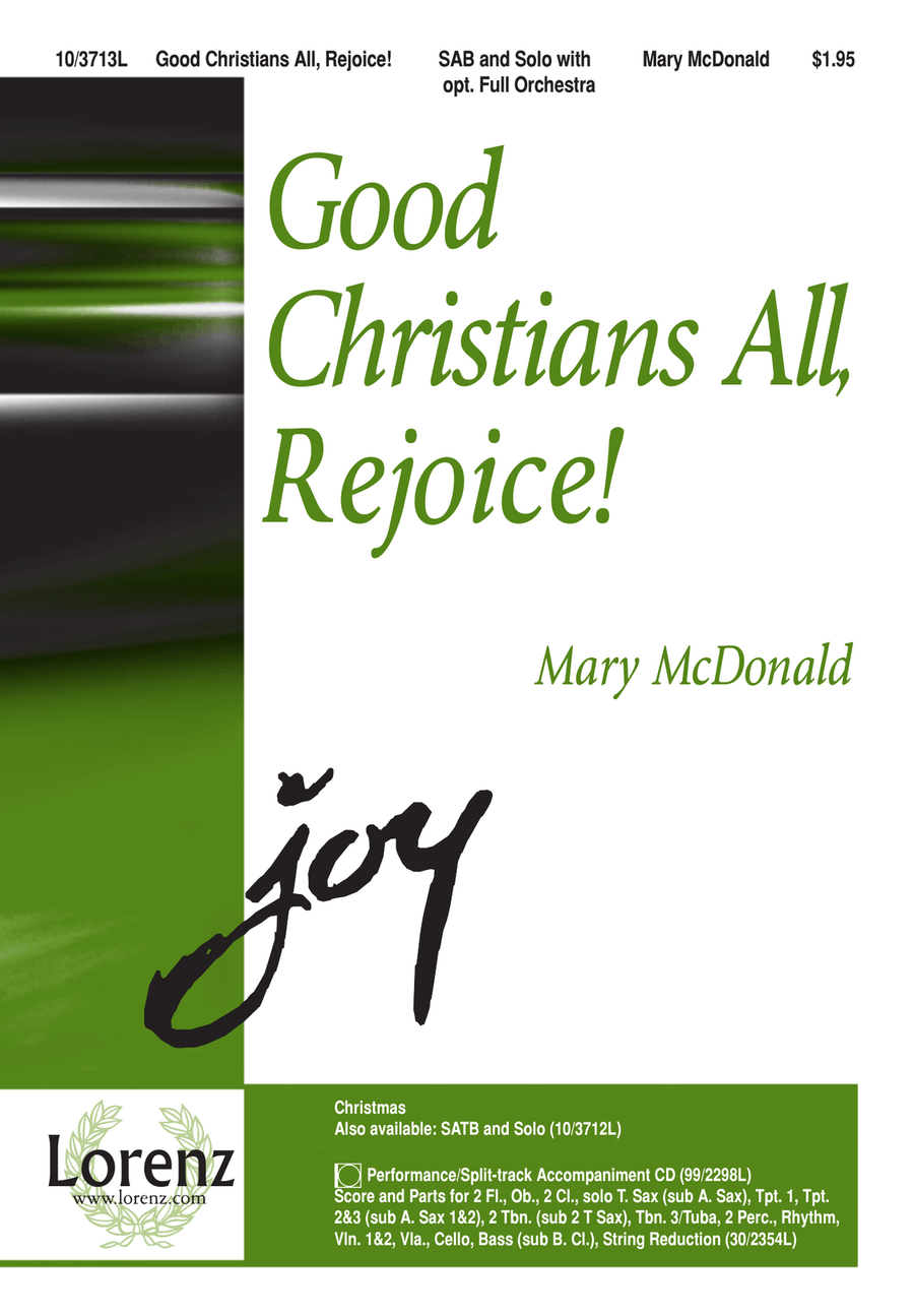 Good Christians All, Rejoice!