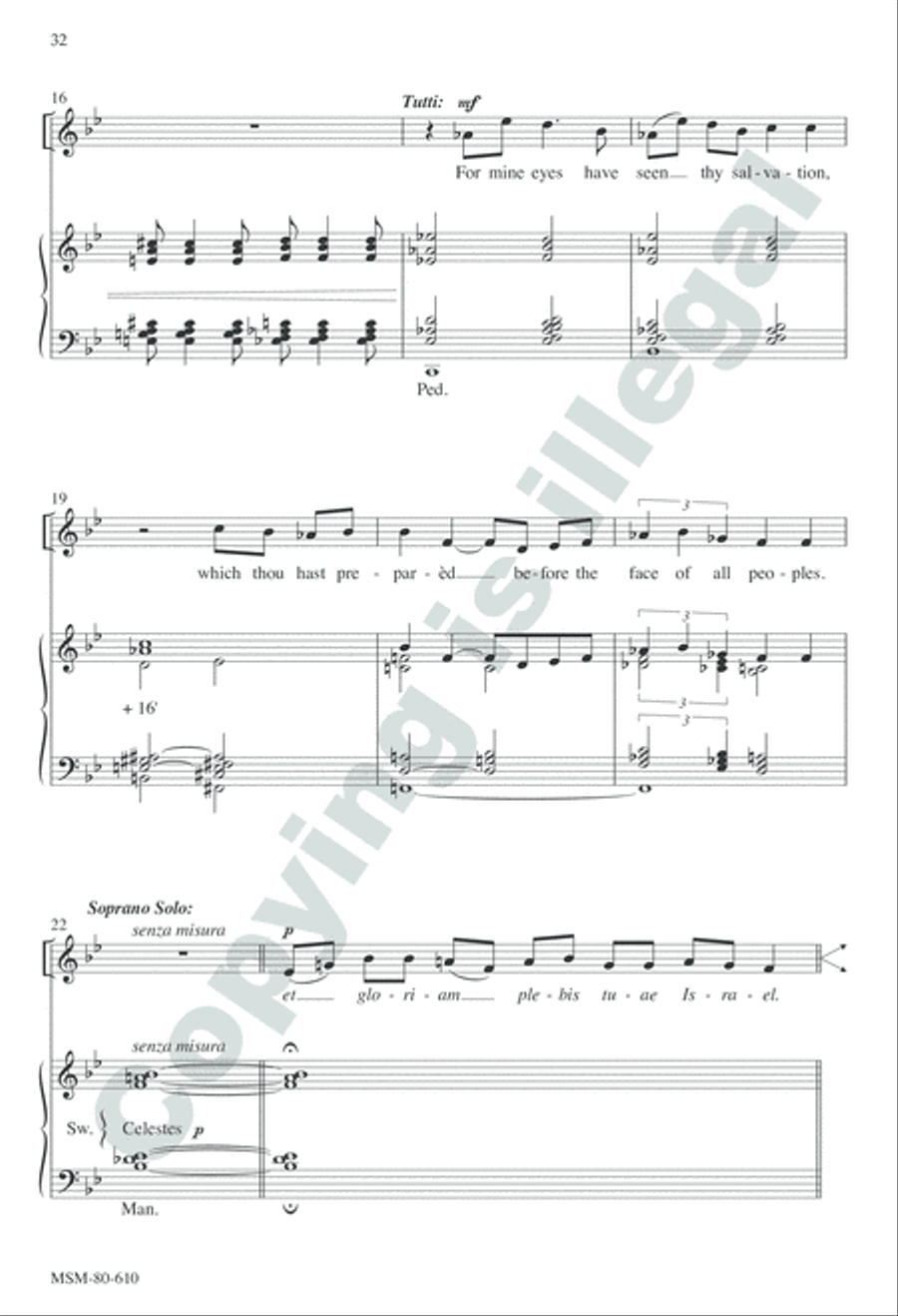Evensong Unison Choir scores gallery preview page 31