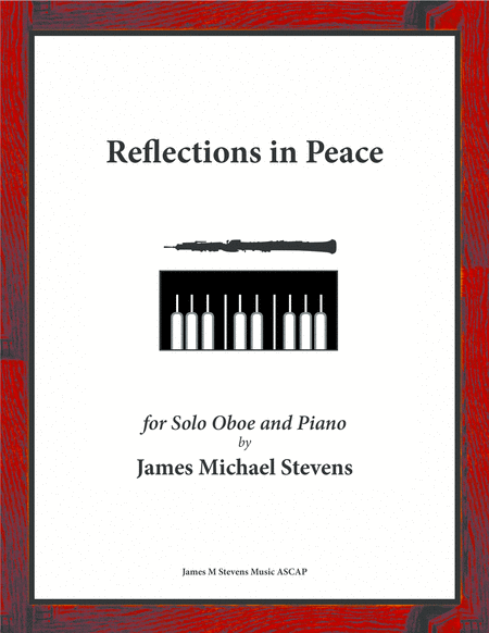 Reflections in Peace - Oboe & Piano image number null
