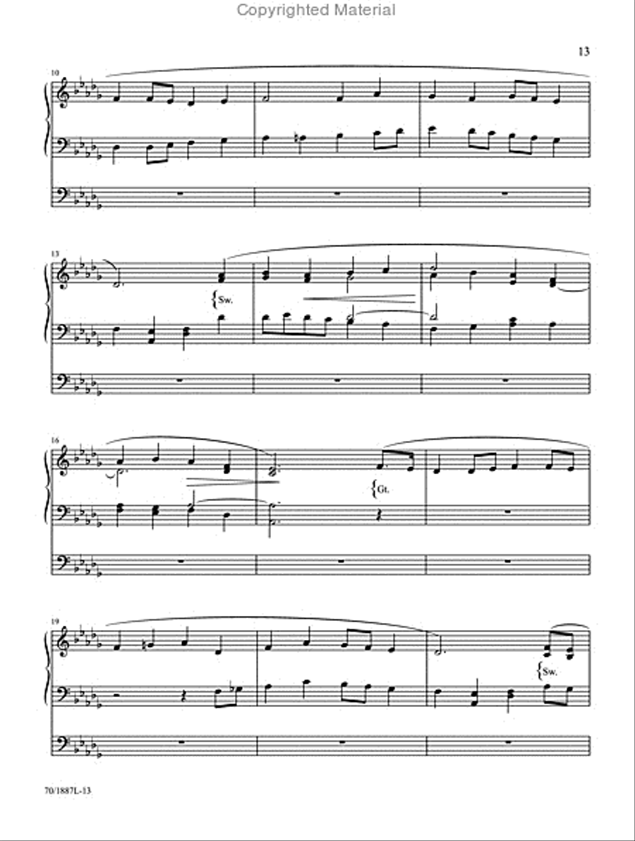 Hymns of Joyful Praise Hymns of Joyful Praise Organ Solo scores gallery preview page 8