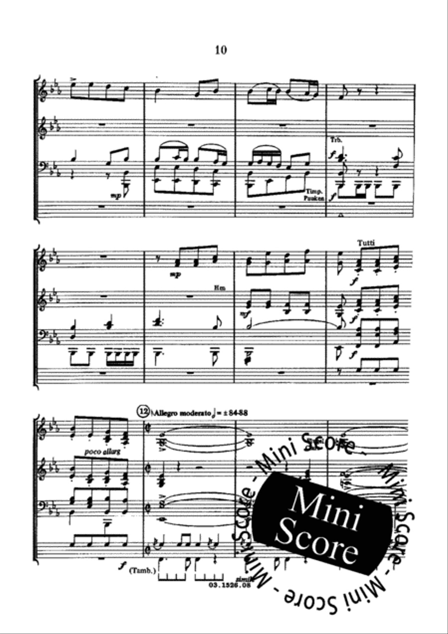 Limburg Fantasie Concert Band scores gallery preview page 12