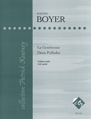 Book cover for La Genétienne, Deux préludes