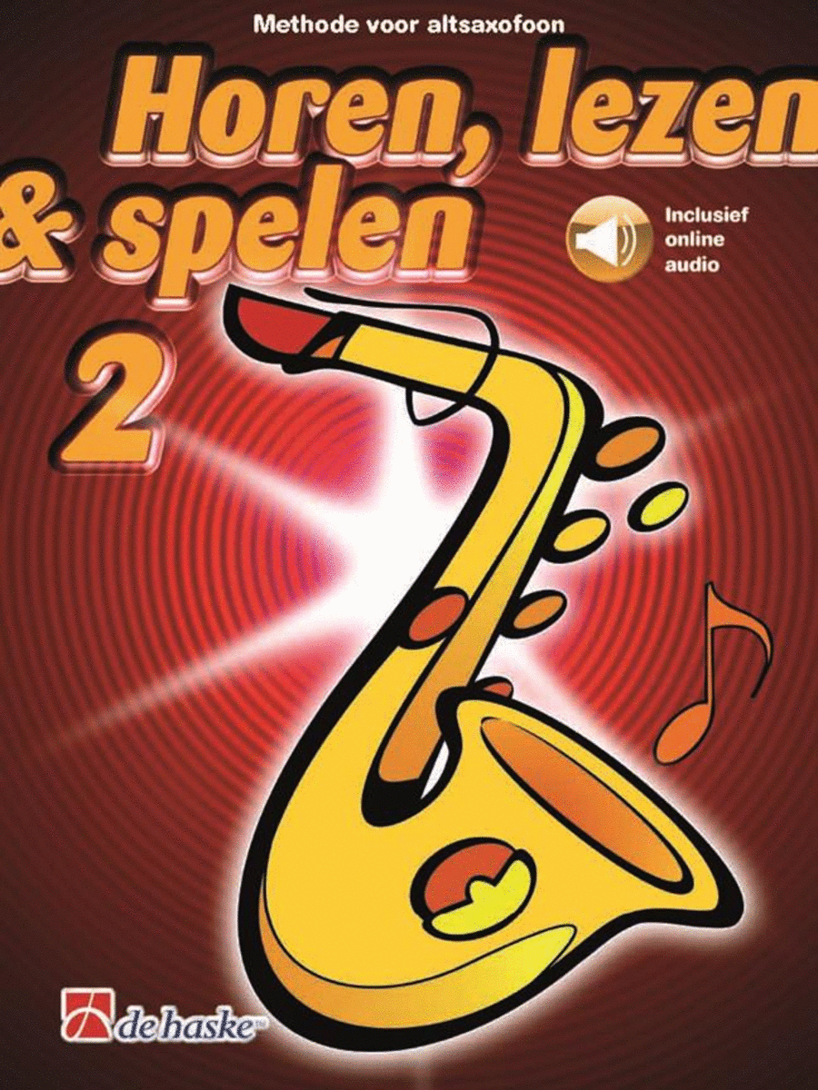 Horen, lezen & spelen 2 altsaxofoon Alto Saxophone scores gallery preview page 1