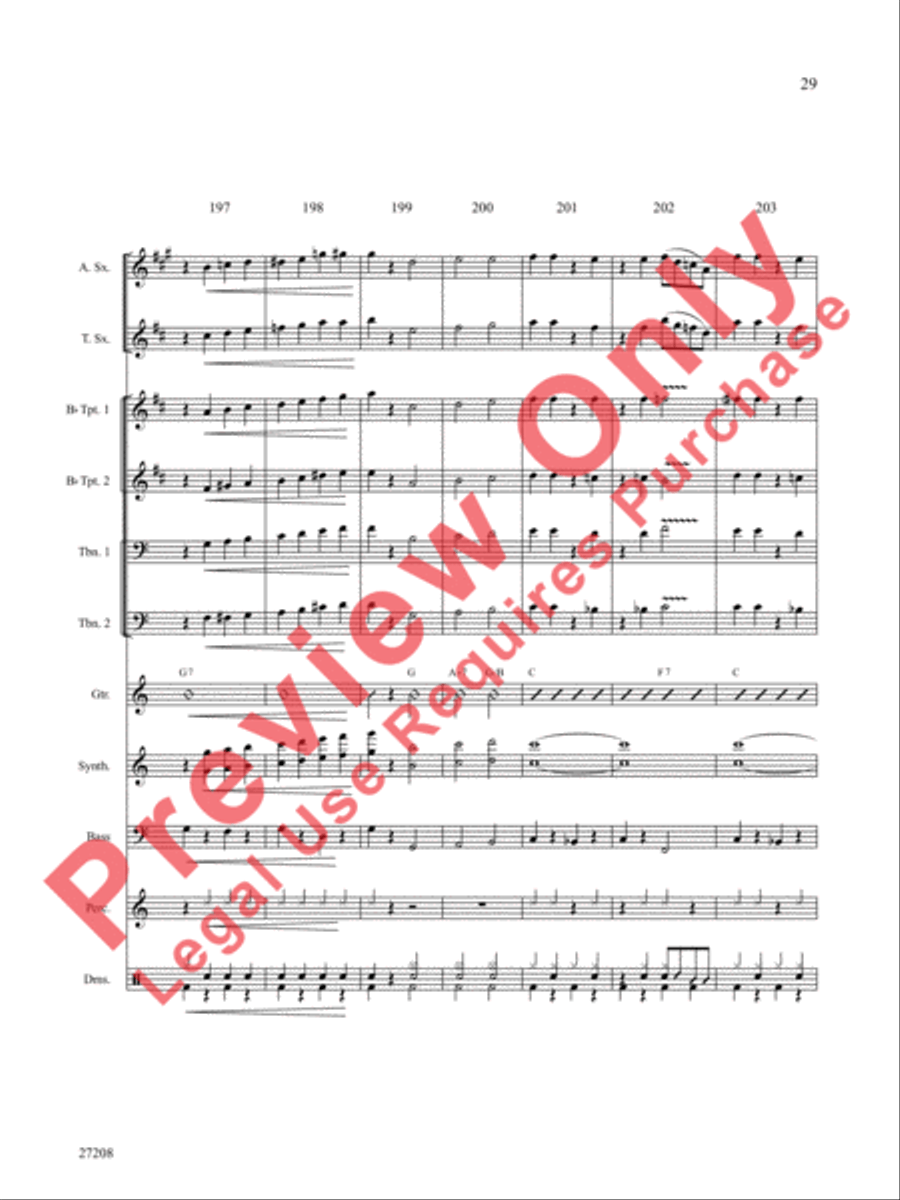 There Once Was a Man Choir scores gallery preview page 30