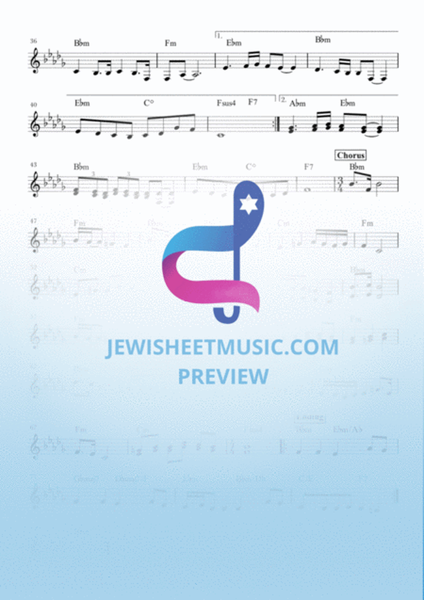 Nafshi by Ishay Ribo & Motty Steinmetz. Lead sheet with chords image number null