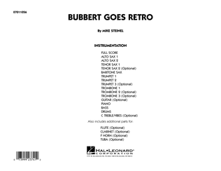 Bubbert Goes Retro - Conductor Score (Full Score)