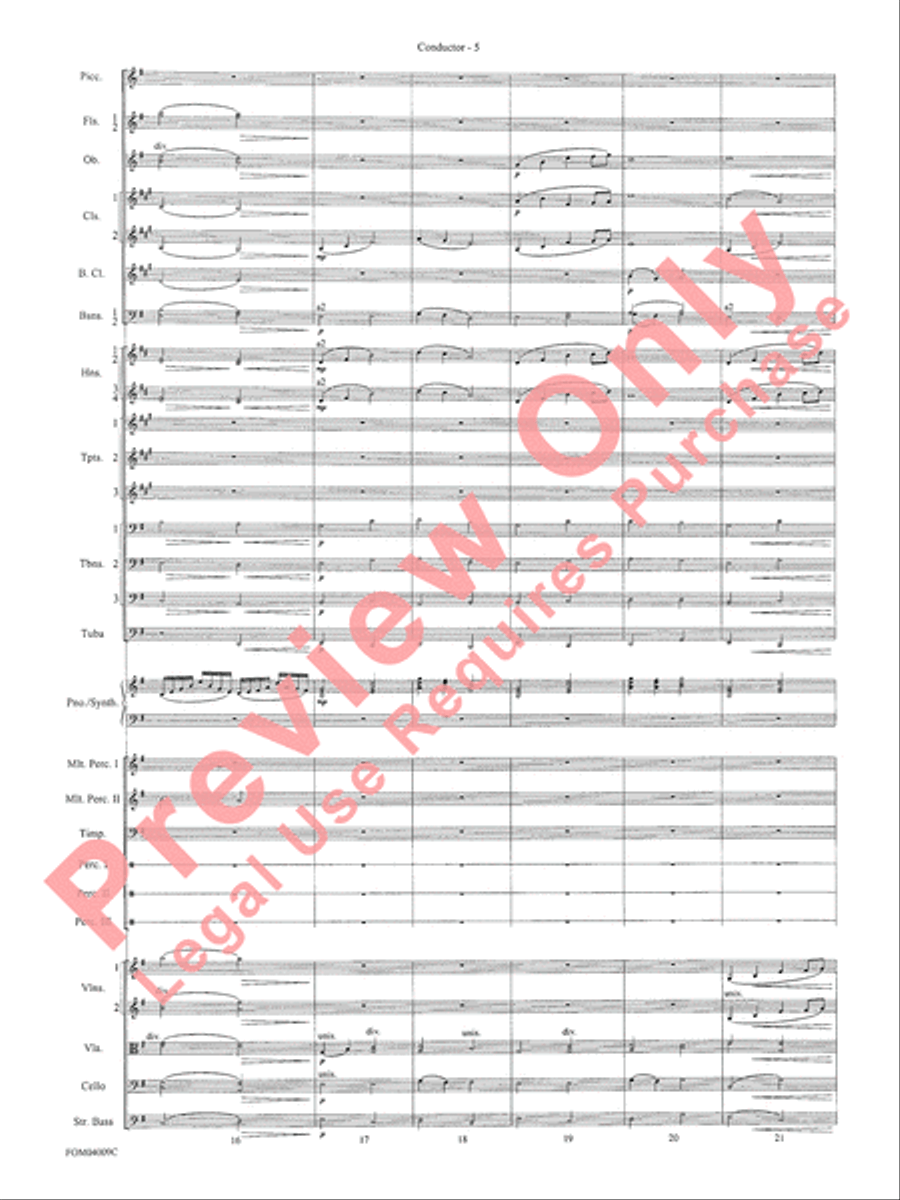 The Polar Express, Concert Suite from Full Orchestra scores gallery preview page 8