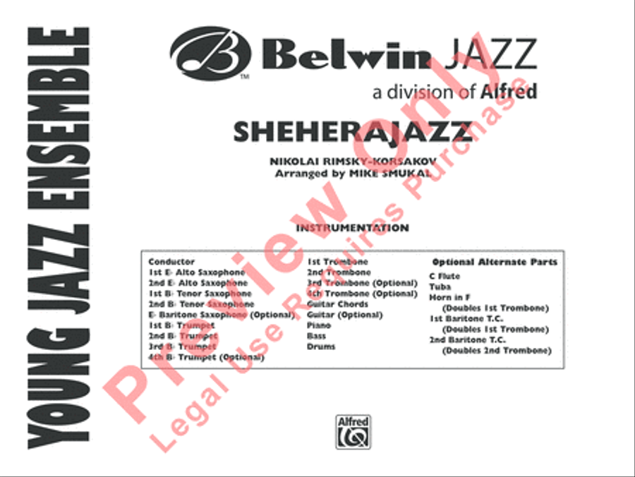 Sheherajazz Jazz Ensemble scores gallery preview page 2