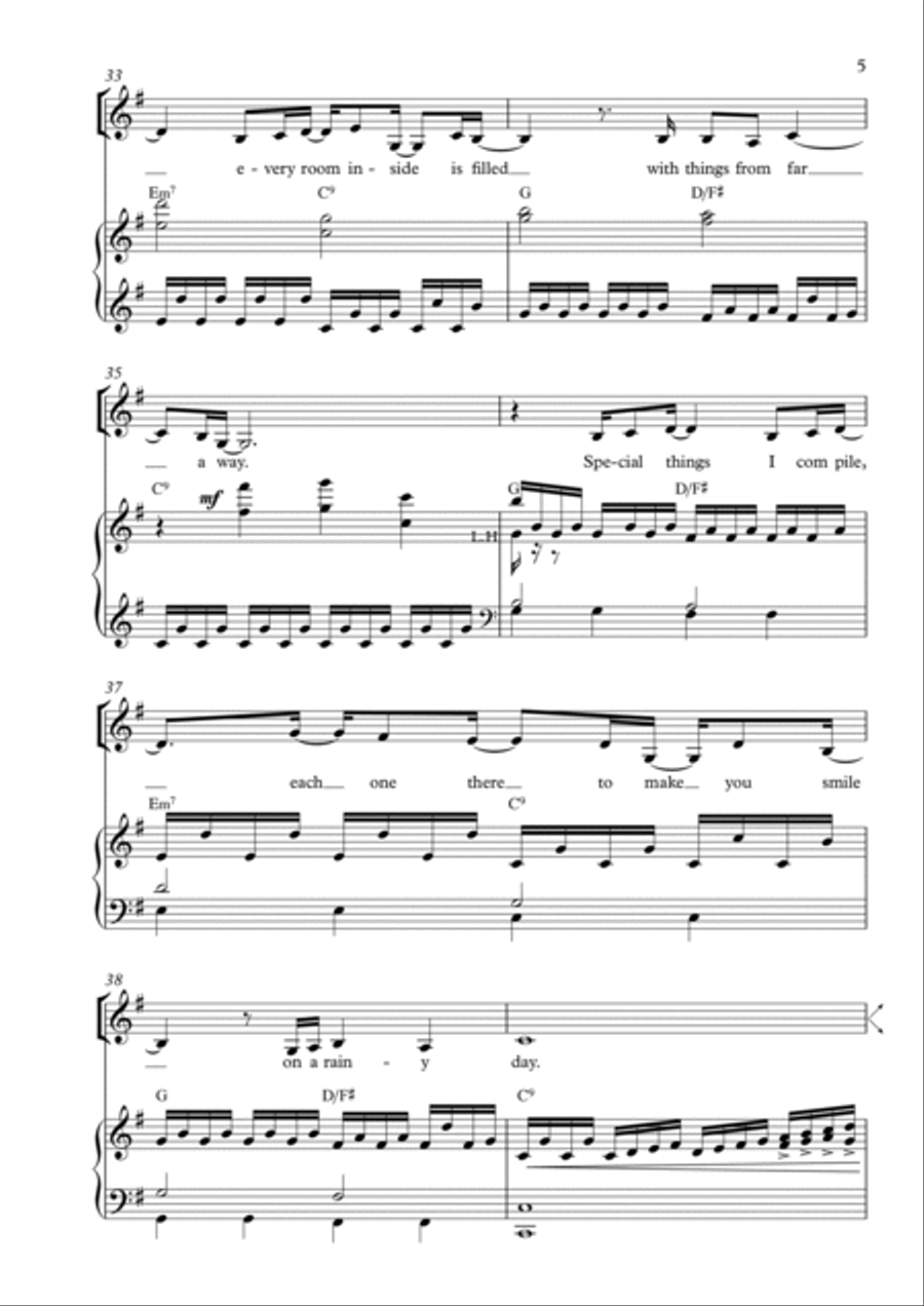 A Million Dreams 2-Part scores gallery preview page 5