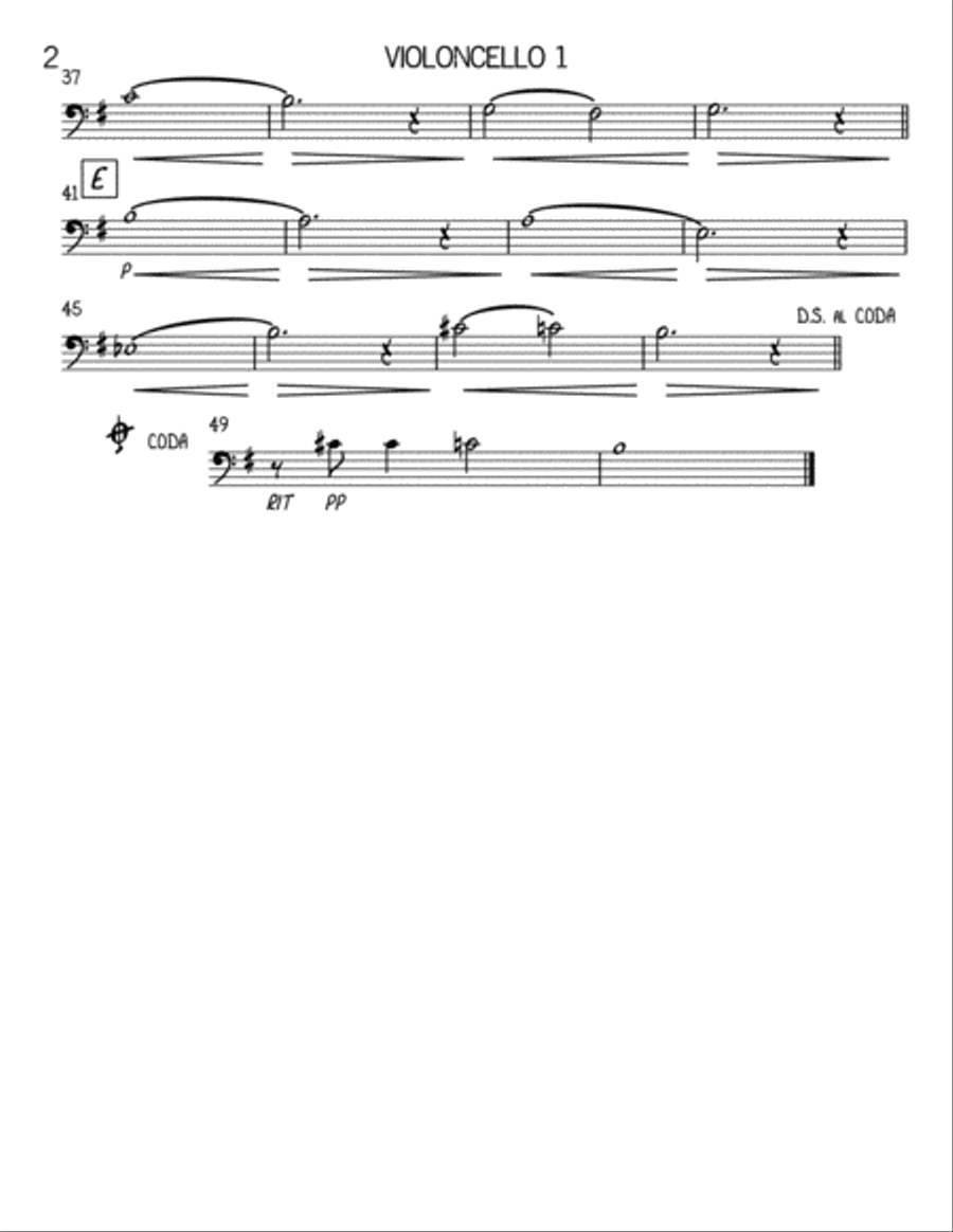 Make You Feel My Love Cello Solo scores gallery preview page 6